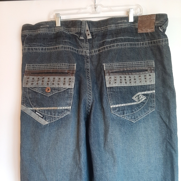 ENYCE A SEAN COMBS CO. MEN'S JEANS SIZE 46X32 - Picture 5 of 12